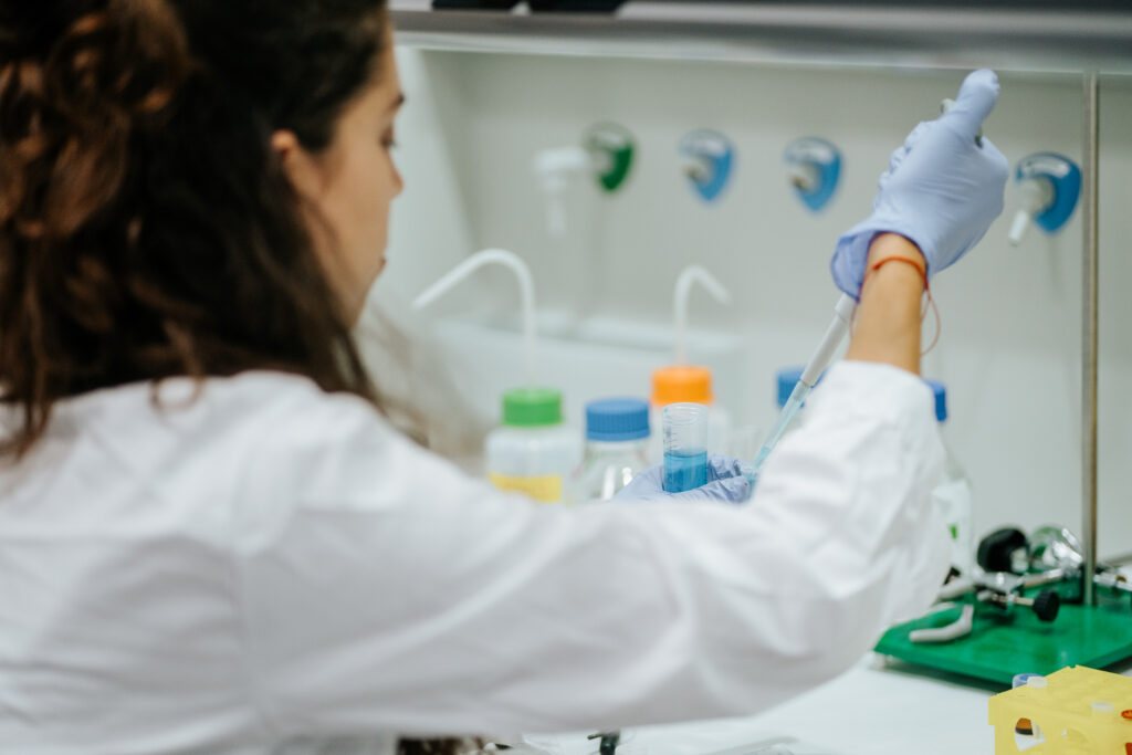 Scientific in laboratory